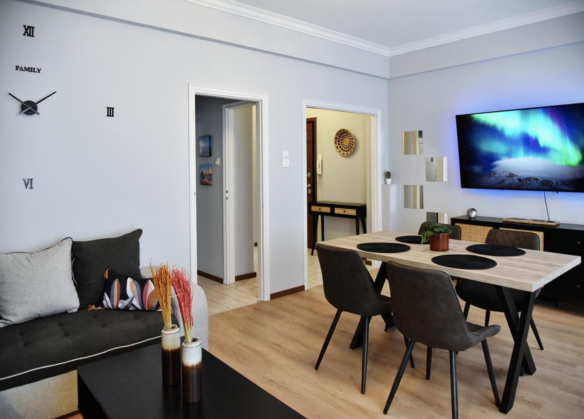 Kipseli New Modern & Cozy 65Tv Netflix Apartment Атина Екстериор снимка